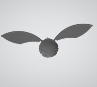 Golden Snitch - with infill - from two part by Jan Havic, Download free  STL model