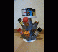 Herb & Spice Jar Stacking Racks by KenTravels, Download free STL model