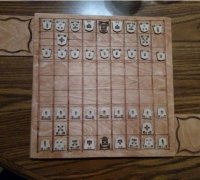 Traditional Shogi board 3D Model $25 - .blend .3ds .dae .fbx .obj .stl -  Free3D