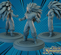Free 3D file Pack Mate Dragon Ball (Young Goku + Piccolo + Freezer  Mecha)・3D printing model to download・Cults