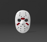 STL file JASON VOORHEES MASK / FRIDAY THE 13TH / HOCKEY MASK 🏒・3D  printable design to download・Cults