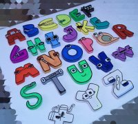 alphabet lore f 3D Models to Print - yeggi