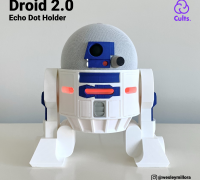 Echo Dot Gen 4 Stand by JesseW3D, Download free STL model