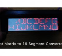 STL-Datei Sieben-Segment-LED-Uhr (ESP8266 + WS2812b) 🔧  kostenlos・3D-Drucker-Modell zum herunterladen・Cults