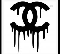Chanel logo bail link 3D print model