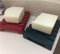 Soap Dish with Draining by The3DBunny