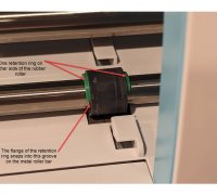 Replacing the rubber rings on Cricut Maker 