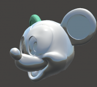 STL file Mickey Mouse Ear Holder・3D printing model to download・Cults