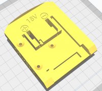 Free STL file Einhell 18v X to Bosch ALL 🔋・Model to download and 3D  print・Cults