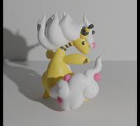 STL file Pokemon Alakazam Mega Evolution 🐉・3D printable model to  download・Cults