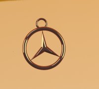 Mercedes Logo by Nathan S, Download free STL model