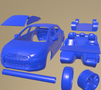 STL file Citroën Saxo VTS wall decoration 🎷・3D printer design to  download・Cults