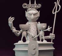 STL file Fanart Kingdice - Statue 🎮・3D printing model to download・Cults