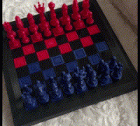 STL file Chess Set - Star Wars - Chess set ♟️・3D printing model