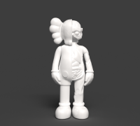 Kaws Companion x Baby What Party for Print 3D model 3D printable