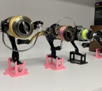 fishing reel stand 3D Models to Print - yeggi