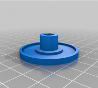 Toilet lock knob by Antti, Download free STL model