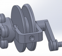 3D Printed Pflueger President 6935 Reel Handle Knob Replacement