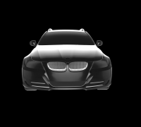 STL file BMW E91 TOURING RC BODY 1/10 👽・Design to download and 3D  print・Cults