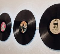 vinyl record holder 3D Models to Print - yeggi