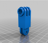 Fichier STL Support latéral GoPro pour casque de moto. 🔧・Design à  télécharger et à imprimer en 3D・Cults