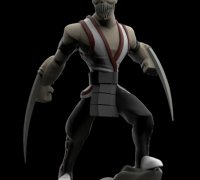 OBJ file Mortal Kombat 2 Baraka Statue 🥷・Model to download and