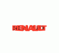 STL-Datei NEW LOGO Renault - Megane 3 hinten 🆕・3D-druckbares