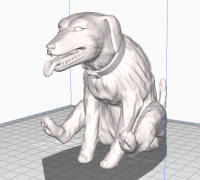 STL file This is fine Dog the Rock 🐕・3D printer design to download・Cults