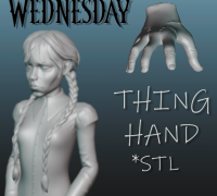 The Addams Family STL Thing Hand Watch Holder STL 3D Digital