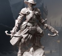 STL file Vampire Hunter D 🧛・Template to download and 3D print・Cults