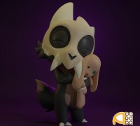 3D model of Amity Blight from The Owl House 3D model