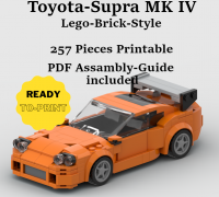 STL file toyota supra mk4 🚗・3D printable design to download・Cults