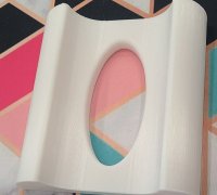 Compact Cup Cradle - 3D Printed Cup Cradle - Neon Pink