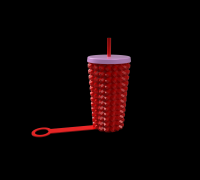 3D file Simple Modern Tumbler 40 oz Topper - Just a Bunch of Hocus Pocus  🎃・3D printable model to download・Cults