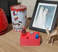 Lego storage box by 3DPrints&Builds, Download free STL model