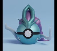 3D Imprimir Pokémon Raikou Enshi Suicune Modelo Toy, GK personalizar a cor,  três Pokémon sagrados, 1
