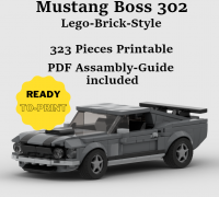 STL-Datei 2011-2014 Mustang Schlüsselanhänger Abdeckung  kostenlos・3D-druckbare Vorlage zum herunterladen・Cults