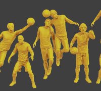 STL file cartoon dog football soccer player・3D printer model to  download・Cults