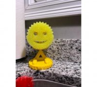 Quick-Print Scrub Daddy Sponge Holder by Ashyukun, Download free STL model