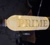 STL file trending Prime bottle light box 🍾・3D printer model to