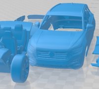 Free 3D file VW Touareg Handyhalterung (IPhone SE mit Spigen Hülle