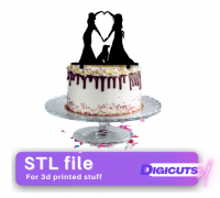 STL file Football cake topper・3D printing model to download・Cults