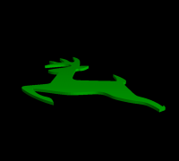 John Deere Logo - 3D Model by 3d_logoman