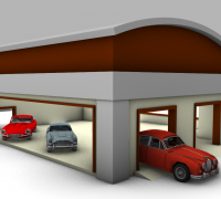 1-43 garage diorama Mechanic Car Painting Service set 3 - All