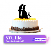 STL file Happy Birthday Ana - Cake topper 🎂・Model to download and 3D  print・Cults