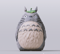STL file Mei Kusakabe And Totoro -トトロ-My Neighbor Totoro-studio