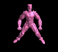 STL file Crazy Diamond - Jojo (JJBA) part 4 💎・3D printer model to  download・Cults