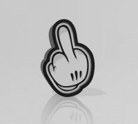 Fck Yeah Word Illusion by SmileyPrinter, Download free STL model