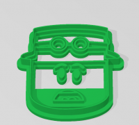 STL file Roblox fondant cutter face 🔧・3D printable model to download・Cults