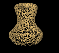 3D Printed Voronoi Pearl Light Lamp No. 1 by 3d-graph